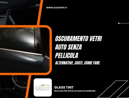 Oscuramento vetri auto senza pellicola