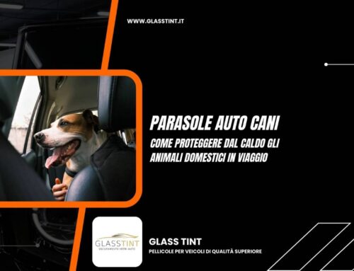 Parasole auto cani