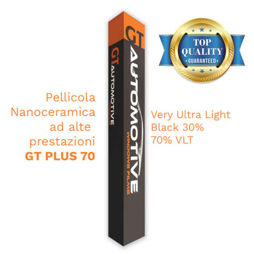 Pellicola oscurante VLT 70% per auto con controllo solare avanzato