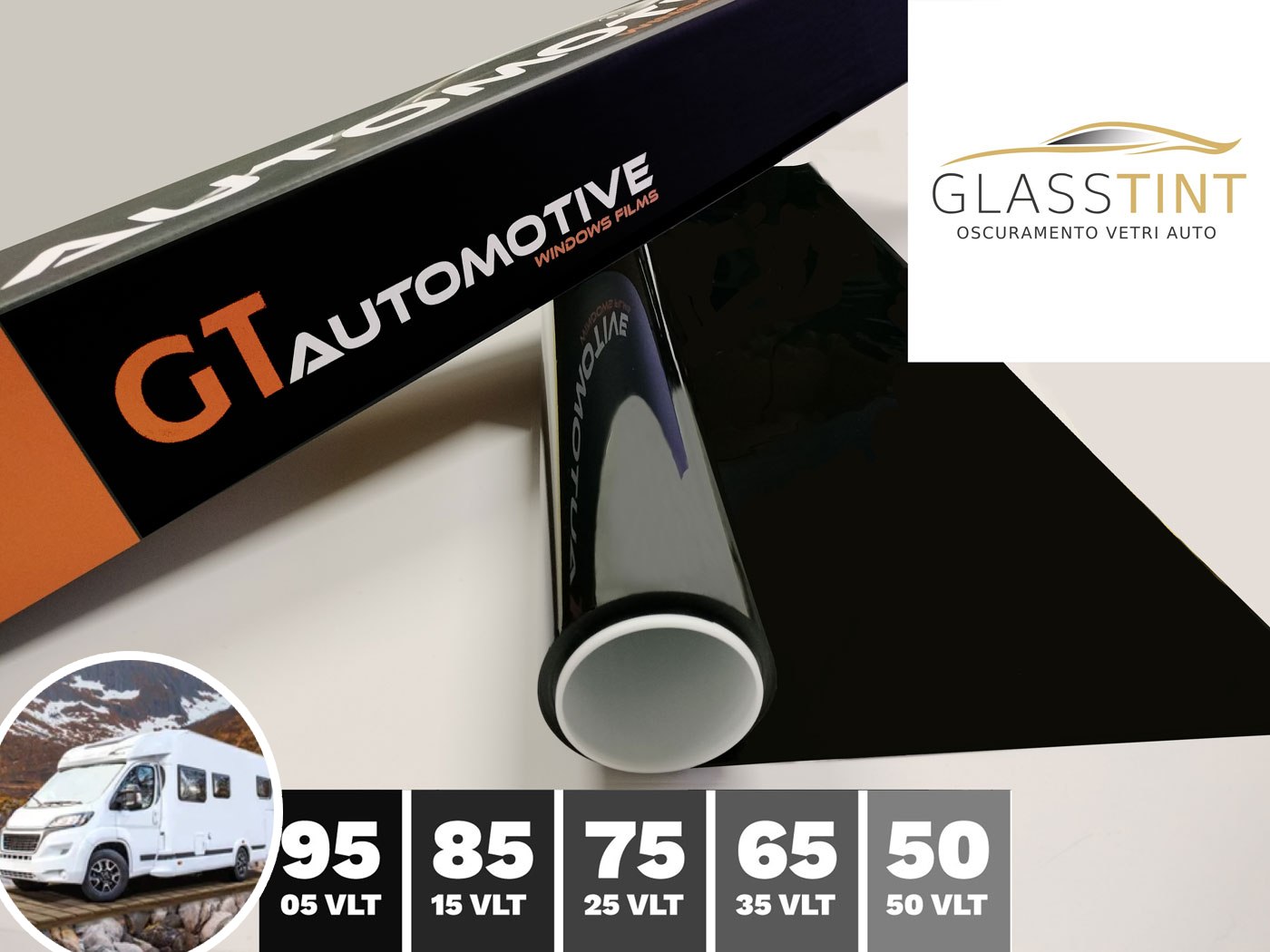 pellicola oscurante per vetri camper