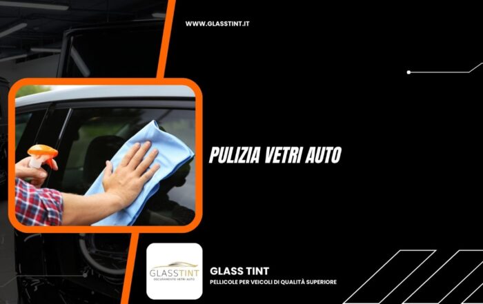 pulire vetri auto