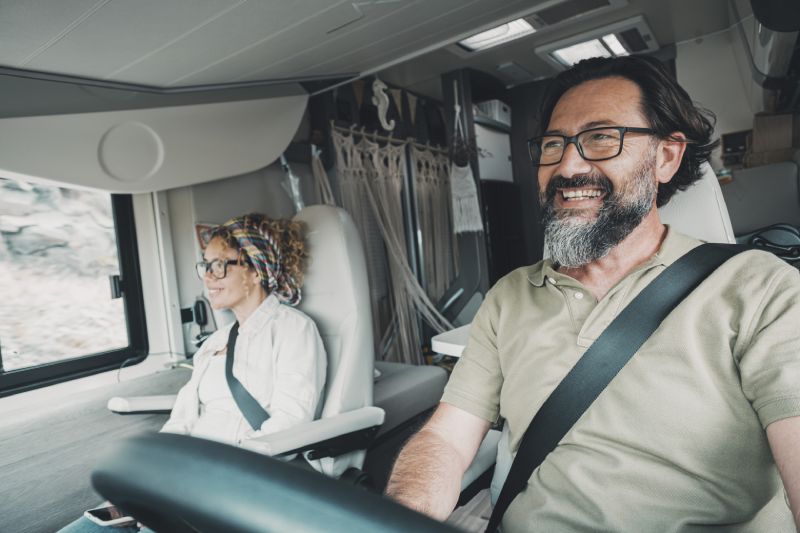 viaggiare freschi in camper durante il viaggio