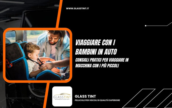viaggiare in auto con bambini